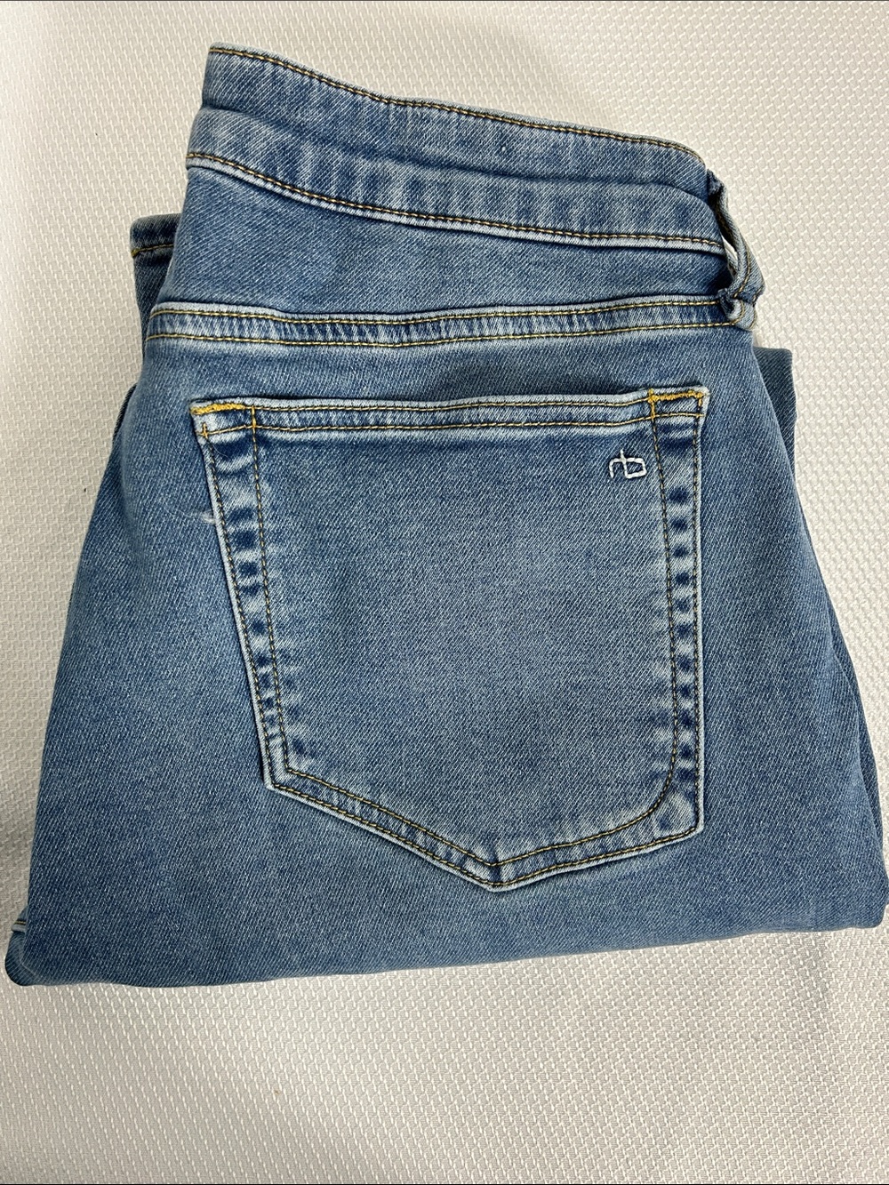 Rag and Bone Women’s Size 28 Medium Wash Blue Denim Jeans Soft Cotton Pants